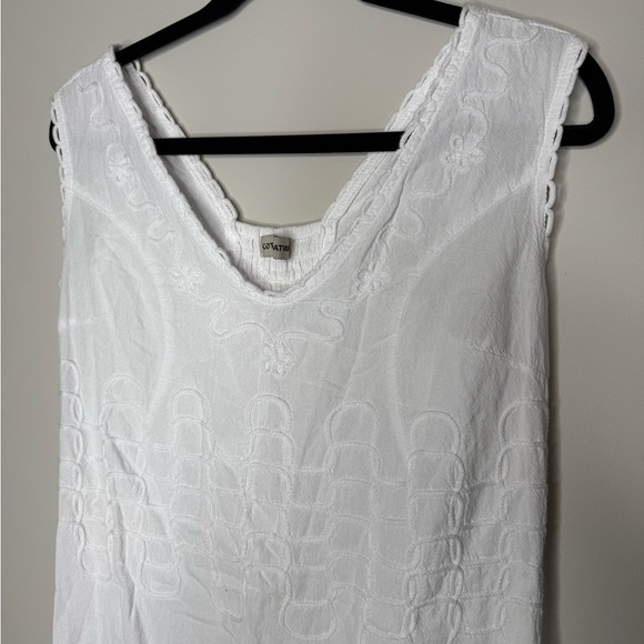 Cotton Natural Largo Dress - Picture 4 of 9